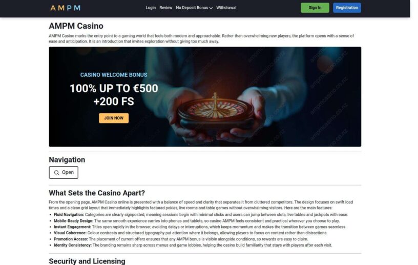 AMPM Casino Bonus Code: Pełny przewodnik po rejestracji, obliczaniu bonusów i płatnościach