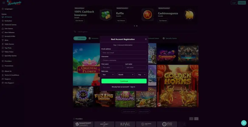 Avantgarde Casino Guide: Navigating Registration, Bonuses, and Withdrawals