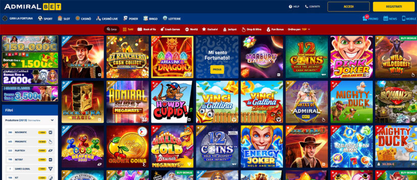 AdmiralBet Casino: Guida Pratica all'Apertura del Conto e Calcolo Bonus