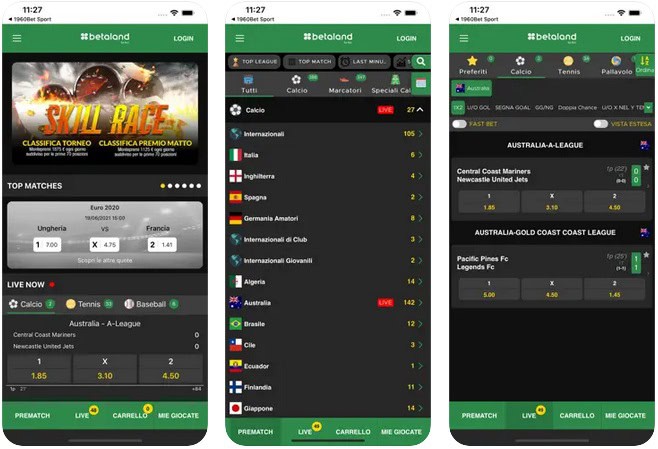 Betaland: guida tecnica alla registrazione, bonus e applicazione mobile