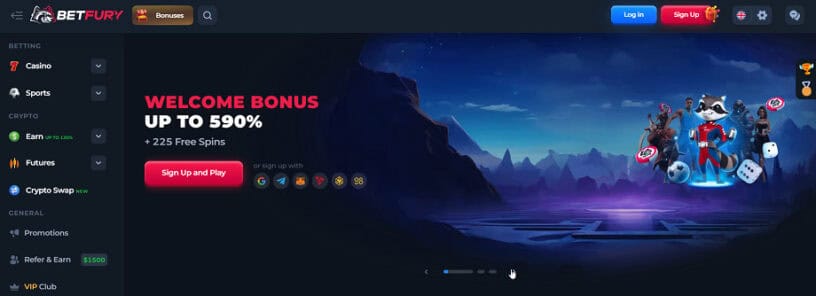 Betfury Casino: Guida Completa per Login Sicuro, Bonus e Metodi di Pagamento